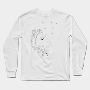 deeply diving into nature Long Sleeve T-Shirt